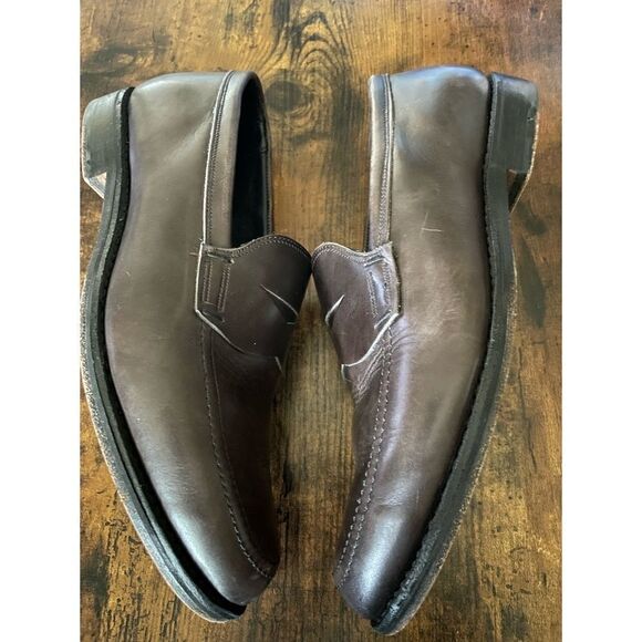 ALLEN EDMONDS PENNY LOAFER
CHARCOAL GRAY MEN Size 9.5 - Picture 3 of 6